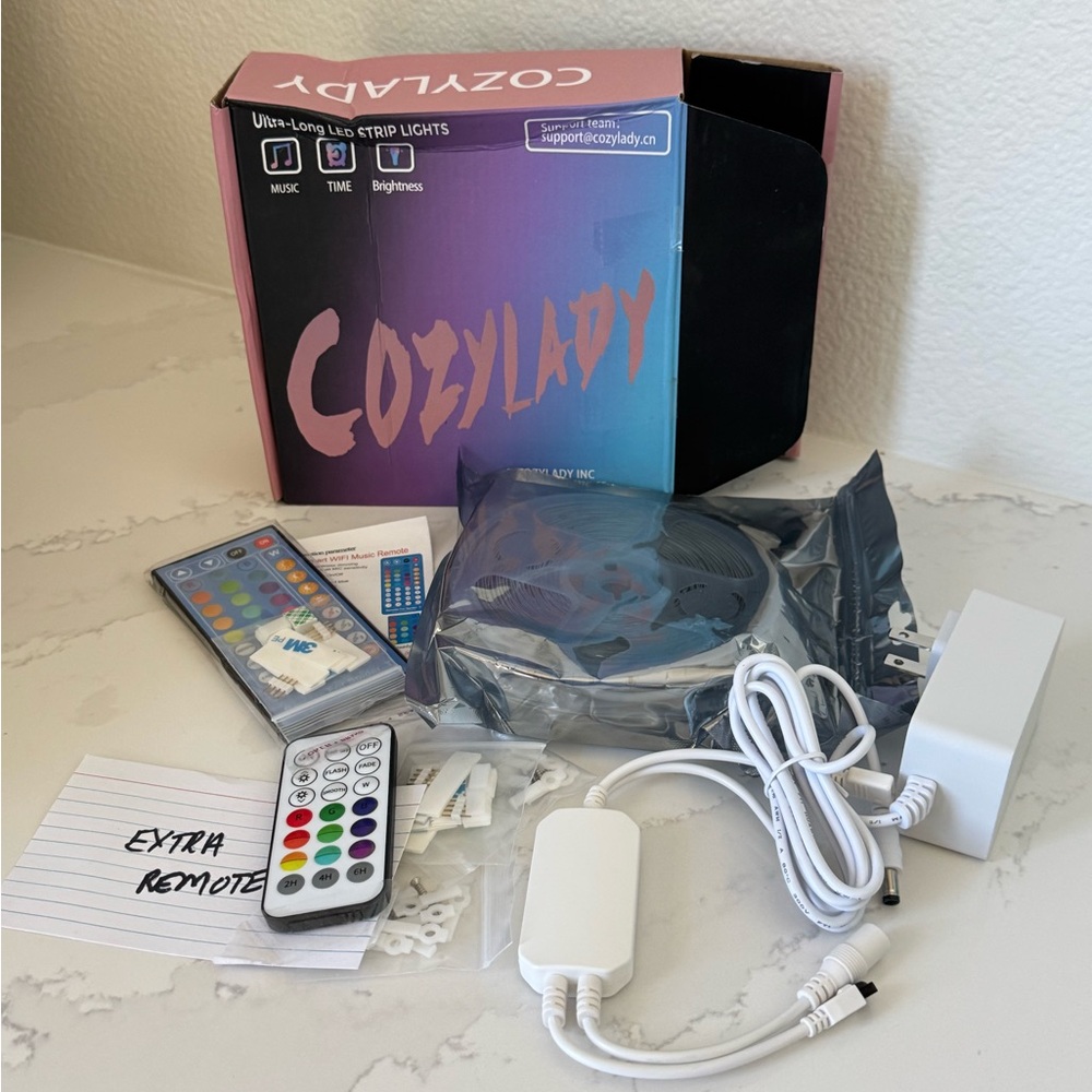 LED Strip Lights. 50 ft.  New CozyLady